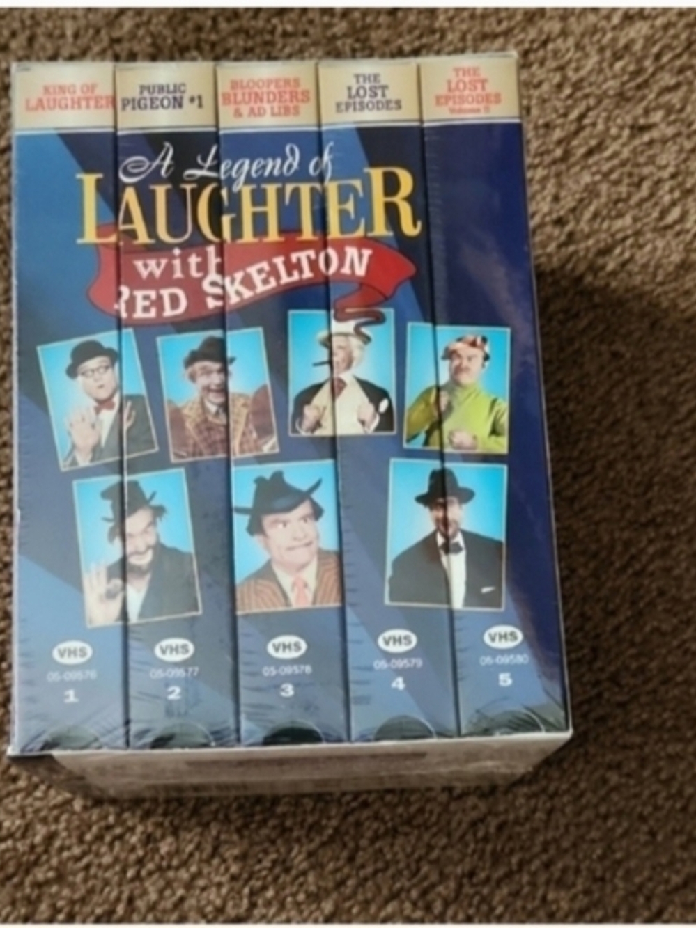 A Legend of Laughter with Red Skelton VHS Box Set - Blue